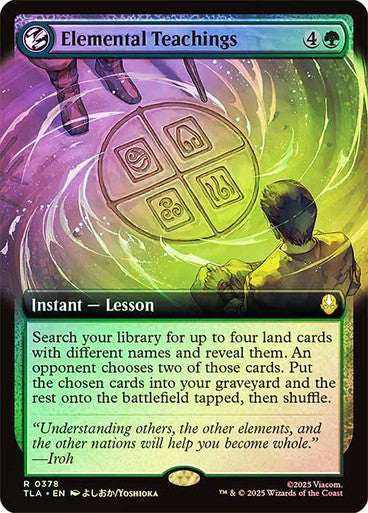 Elemental Teachings Extended Art Foil