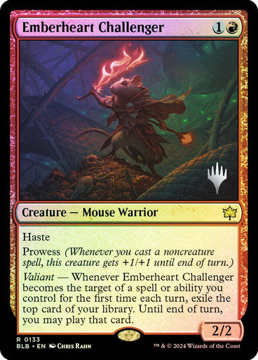 Emberheart Challenger Foil (Promo Pack)