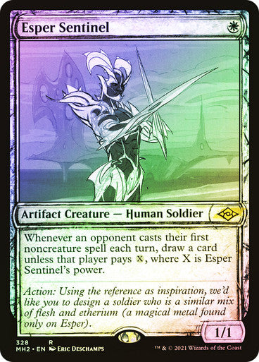 Esper Sentinel Showcase Foil