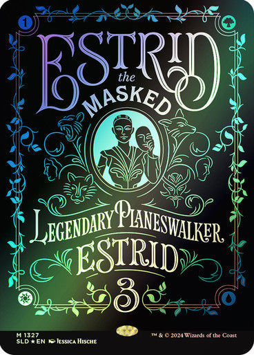 Estrid, the Masked // Estrid, the Masked Secret Lair Foil