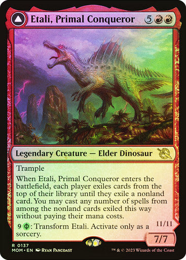 Etali, Primal Conqueror // Etali, Primal Sickness Foil