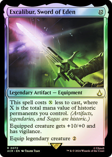 Excalibur, Sword of Eden Foil
