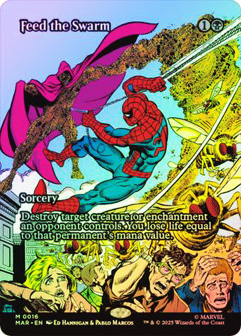 Feed the Swarm Borderless Foil