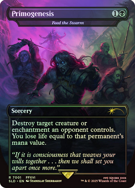 Feed the Swarm Secret Lair Foil