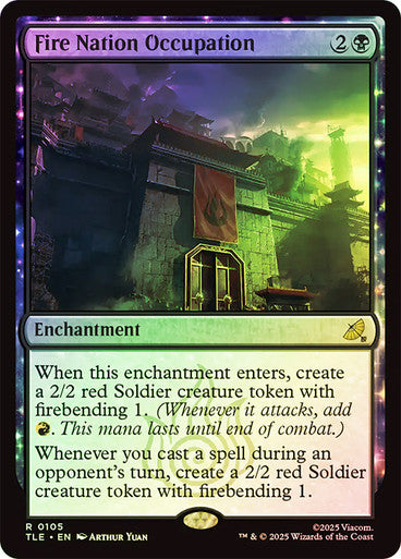 Fire Nation Occupation Foil