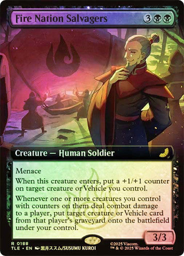 Fire Nation Salvagers Extended Art Foil