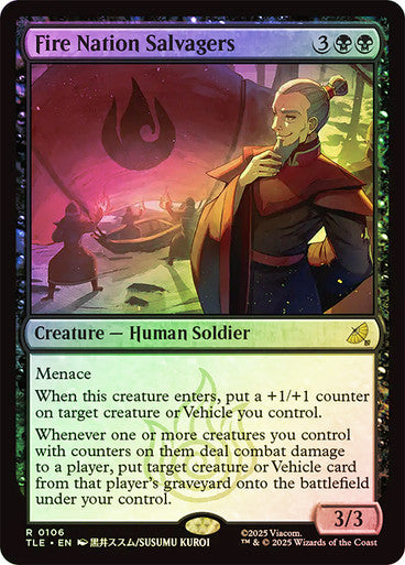 Fire Nation Salvagers Foil