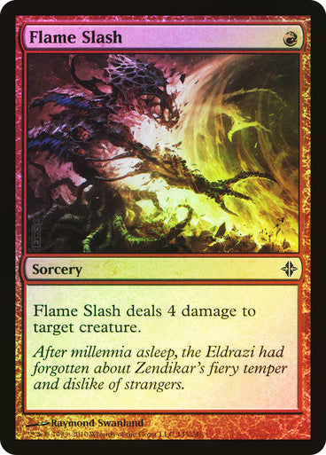 Flame Slash Foil