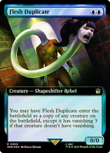 Flesh Duplicate Extended Art Foil