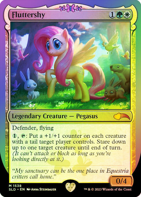 Fluttershy Secret Lair Foil