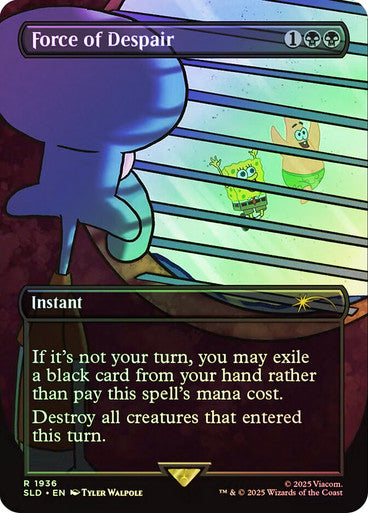 Force of Despair Secret Lair Foil
