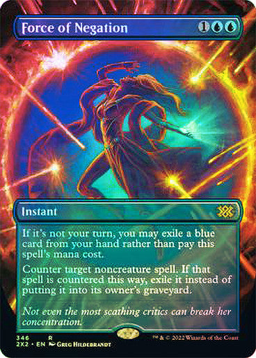 Force of Negation Borderless Foil