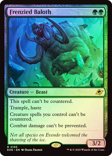 Frenzied Baloth Foil