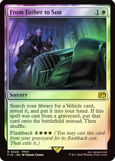 From Father to Son Foil