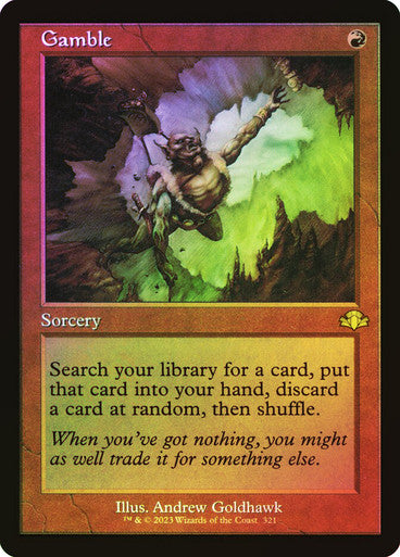 Gamble Old Frame Foil