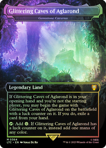 Gemstone Caverns Borderless Foil