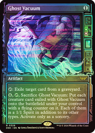 Ghost Vacuum Showcase Foil