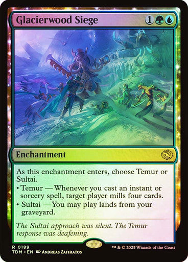 Glacierwood Siege Foil