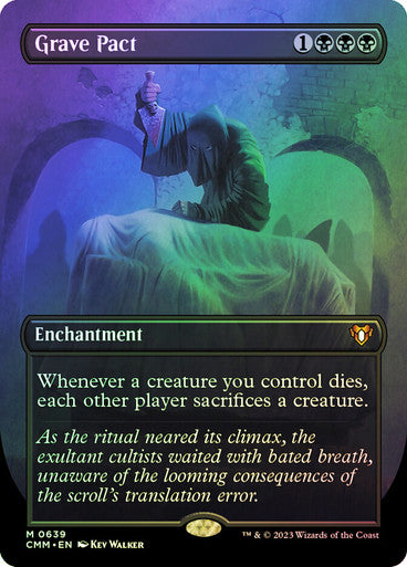 Grave Pact Borderless Foil