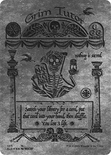 Grim Tutor Secret Lair Foil