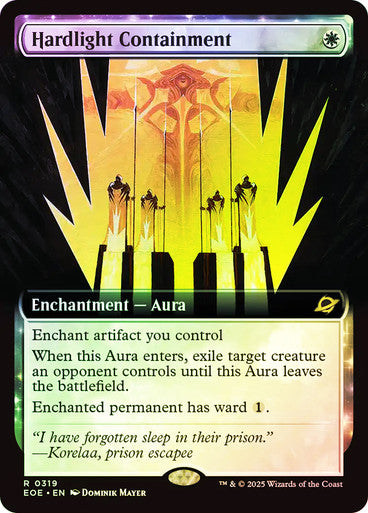 Hardlight Containment Extended Art Foil