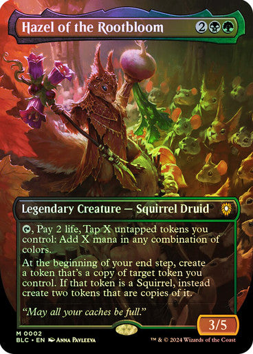 Hazel of the Rootbloom Borderless Foil