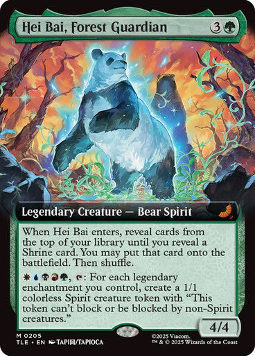 Hei Bai, Forest Guardian Extended Art
