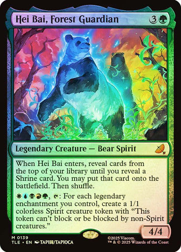 Hei Bai, Forest Guardian Foil