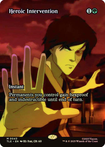 Heroic Intervention Borderless Foil