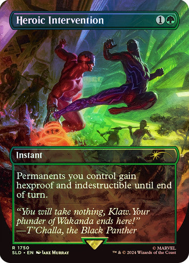 Heroic Intervention Secret Lair Foil