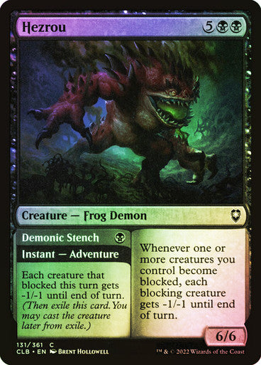 Hezrou // Demonic Stench Foil