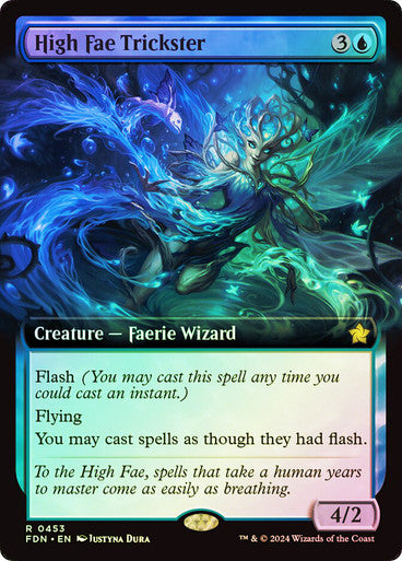 High Fae Trickster Extended Art Foil
