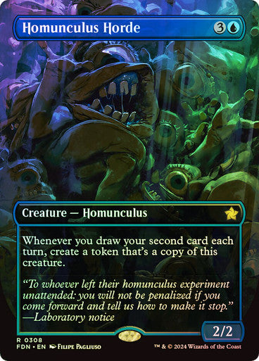 Homunculus Horde Borderless Foil