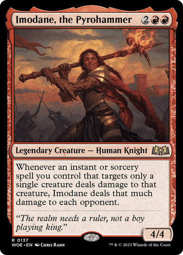 Imodane, the Pyrohammer Foil