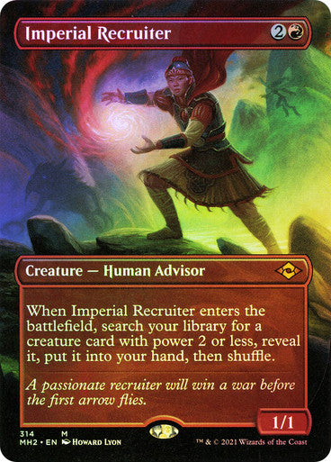 Imperial Recruiter Borderless Foil