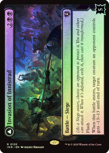 Invasion of Innistrad // Deluge of the Dead Foil