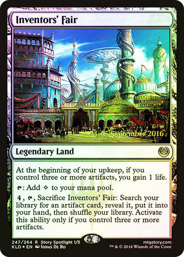 Inventors' Fair Foil Prerelease