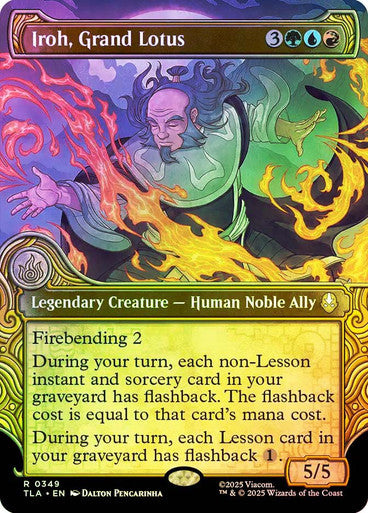 Iroh, Grand Lotus Alter Elemental Frame Foil