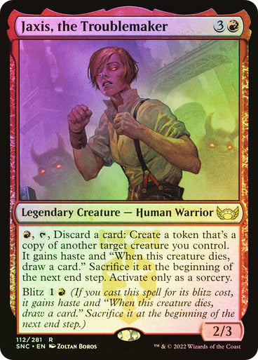 Jaxis, the Troublemaker Foil