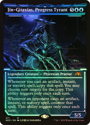 Jin-Gitaxias, Progress Tyrant Showcase Foil