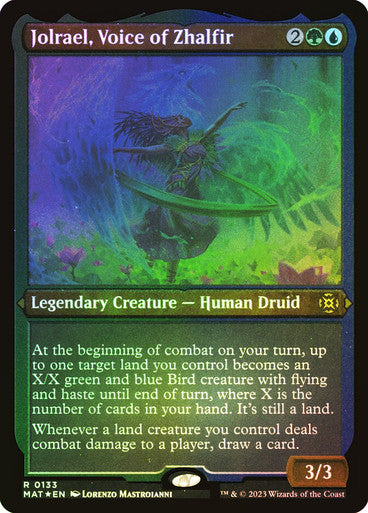 Jolrael, Voice of Zhalfir Etched Foil