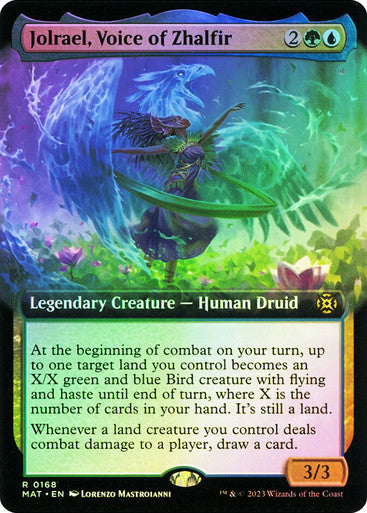 Jolrael, Voice of Zhalfir Extended Art Foil