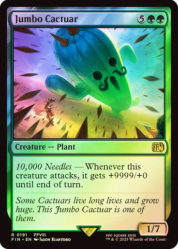 Jumbo Cactuar Foil