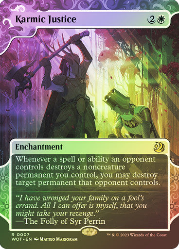 Karmic Justice Foil