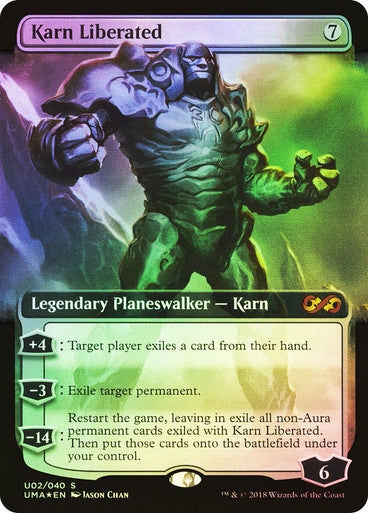 Karn Liberated Extended Art Foil