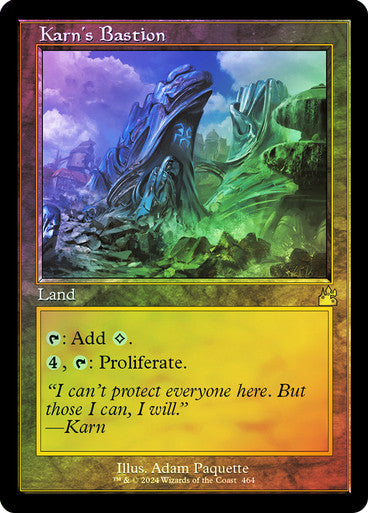 Karn's Bastion Retro Frame Foil