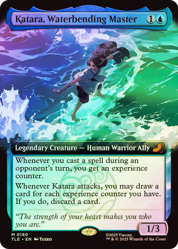 Katara, Waterbending Master Extended Art Foil
