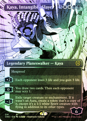 Kaya, Intangible Slayer Borderless Foil