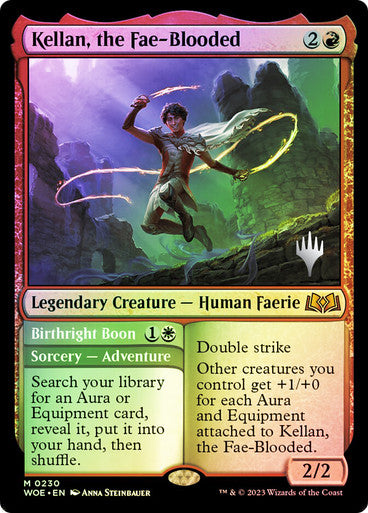 Kellan, the Fae-Blooded // Birthright Boon Foil