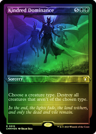 Kindred Dominance Etched Foil